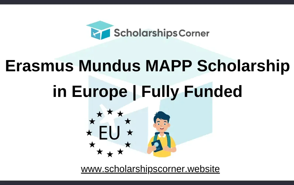 Erasmus Mundus MAPP scholarship announcement banner for European master's degree program