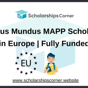 Erasmus Mundus MAPP scholarship announcement banner for European master's degree program