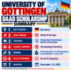 University of Gottingen campus in Germany