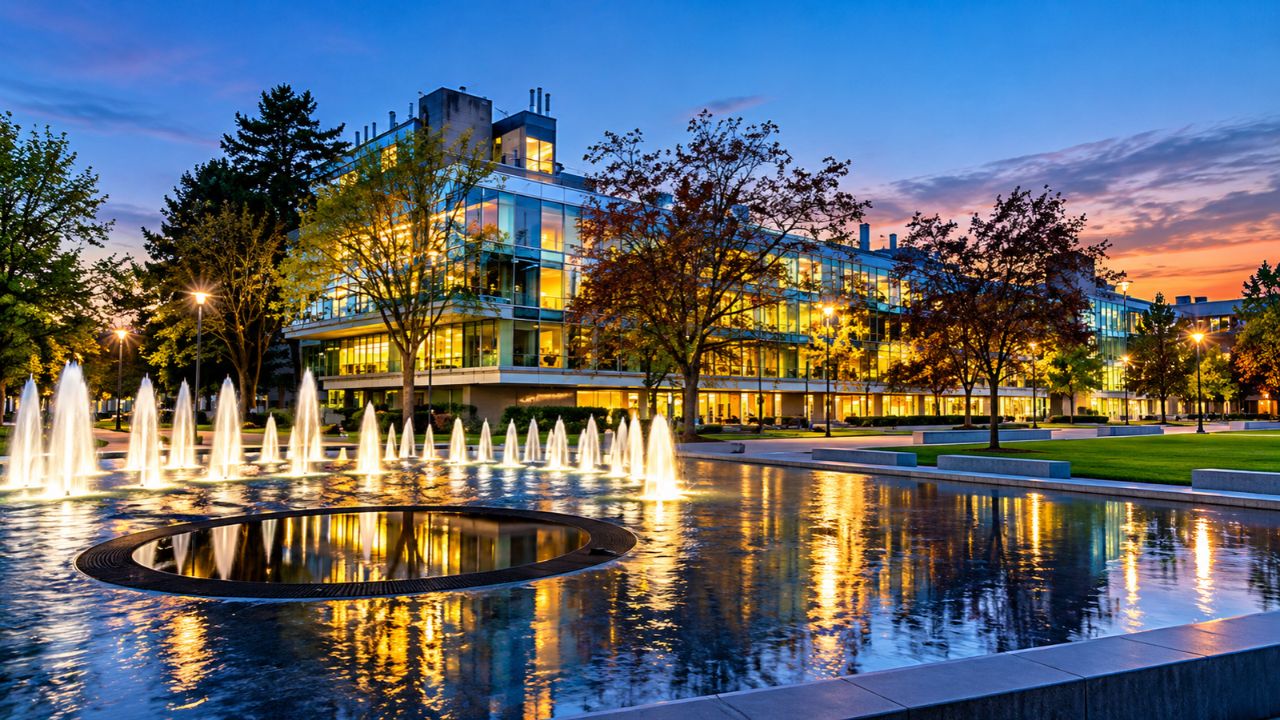 University of British Columbia campus building in Canada