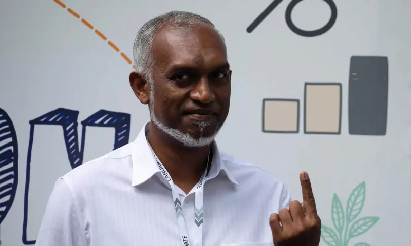 Maldives President Dr Mohamed Muizzu