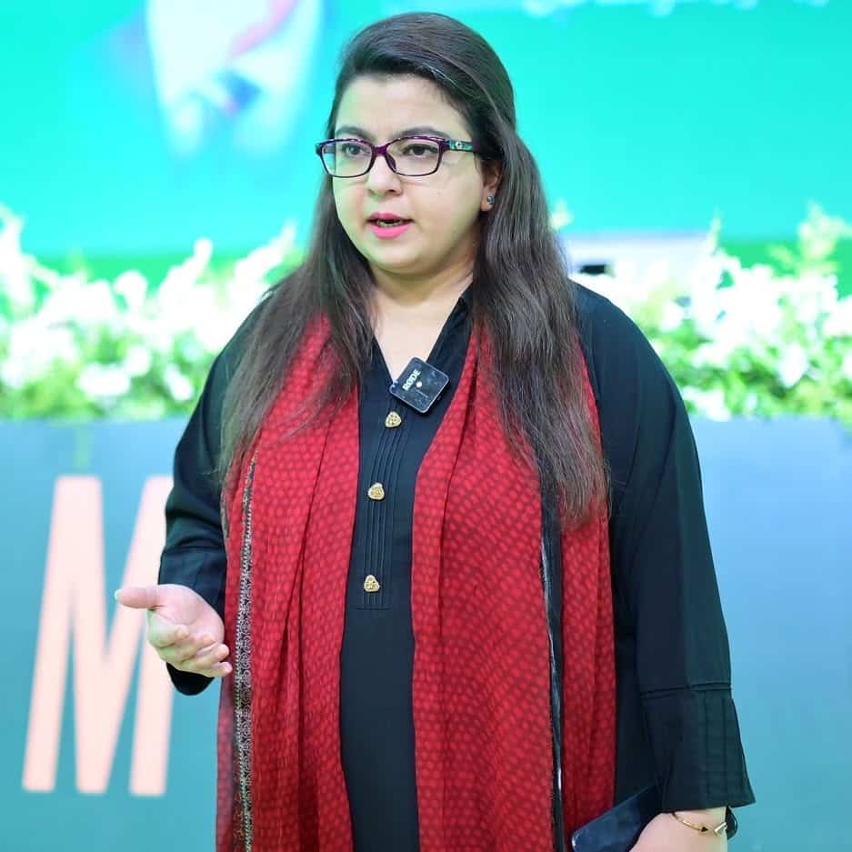 Federal Minister for Information Technology Shaza Fatima Khawaja